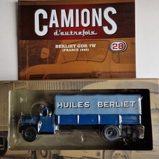 ALTAYA IXO 1/43 - Camions d'autrefois 28 - Berliet GDR baché huiles Berliet