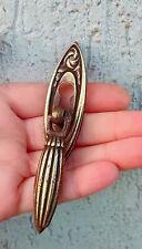 old handle / key entry lock furniture, PINK, ART DECO ART NOUVEAU N109