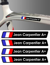 2x PAIRS CUSTOM NAME BIKE MOUNTAIN BIKE RACING FRAME STICKER VL005