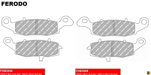 Plaquettes ferodo frein - plaquettes,