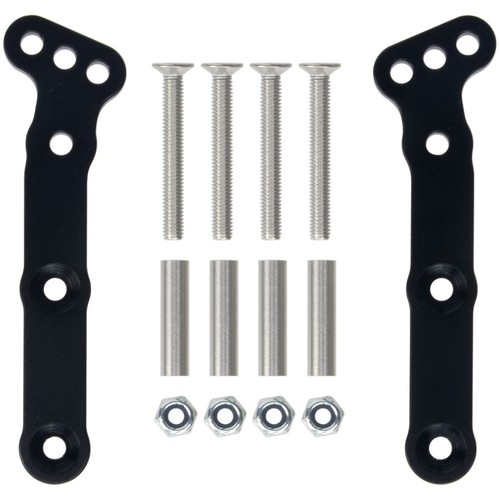 Aluminum front shock plate - aluminum,
