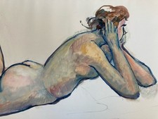 Très Belle Peinture Femme Art