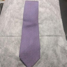 Cravate HERMES Purple Silk