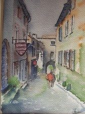 Aquarelle originale signée