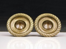 Ø40 Lot 2 Antique Bronze Furniture Buttons, Handles, Dresser, Empire Style