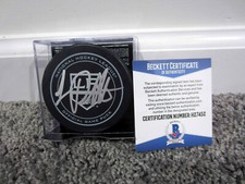 Luc Robitaille Los Angeles Kings La Signé Auto Officiel Jeu Palet Avec / Bas COA