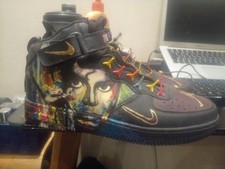 Mickael JACKSON CUSTOM SHOES. ART