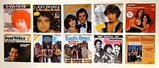 Lot de 10 disques vinyles EUROVISION 1978