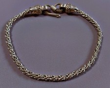 Ancien bracelet argent maille