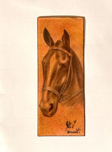 Peinture tête cheval - de, de