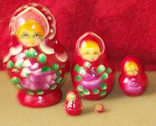 Handpainted  RUSSIAN NESTING