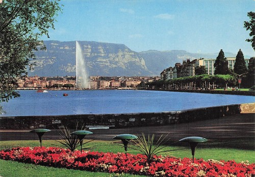 Suisse geneve jet eau et - eau,