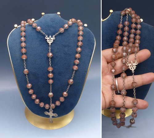 Ancien chapelet perles - ancien,