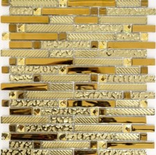 Pâte de Verre / Or Miroir