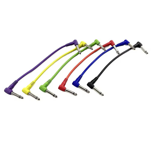 Pack guitar patch cables - 6,
