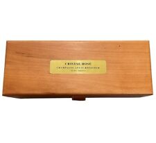 Wooden Box For Louis Roederer Cristal Rose 2000 Champagne (Bottle Not Included)