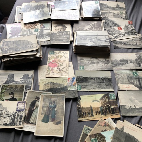 Lots carte postale 1900 - carte,