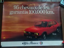Rare Affiche / Poster ALFA