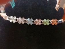 Bracelet magnétique fleurs