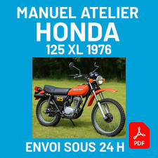 Manuel Atelier Honda 125 XL
