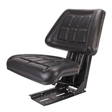 Siège tracteur sans accoudoirs DTS 130 F - noir D52416