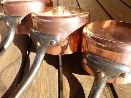 Casseroles anciennes en - 3,