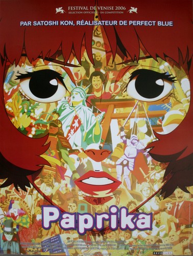 Paprika affiche cinéma - affiche,
