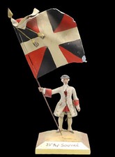 23rd Regiment SOUVRÉ Bernard Vanot 1950 flag bearer / soldier soldier