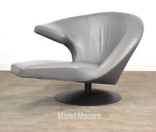 Parabolica Grey Swivel Chair / Chaise Leolux Modern