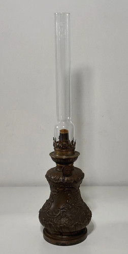 Lampe pétrole ancienne - lampe, à