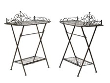 2x Butlers de plateau table de