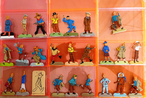 Lot figurines de tintin - figurines,