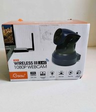 Gsou Wireless Webcam/Wireless Streaming Camera, 1080P HD Webcam/USB Plug & Play