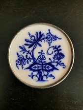 Antique Villeroy And Boch Dresden Blue Onion Coaster