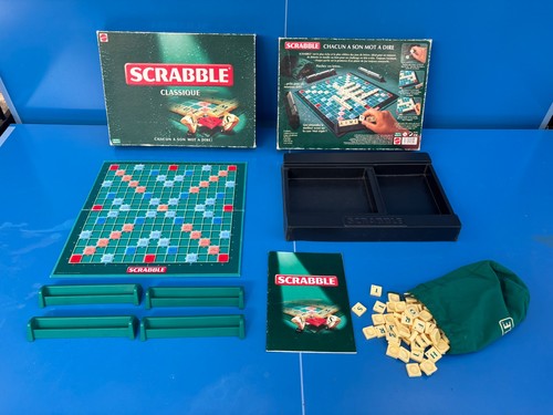 Scrabble classique mattel jeu - scrabble,