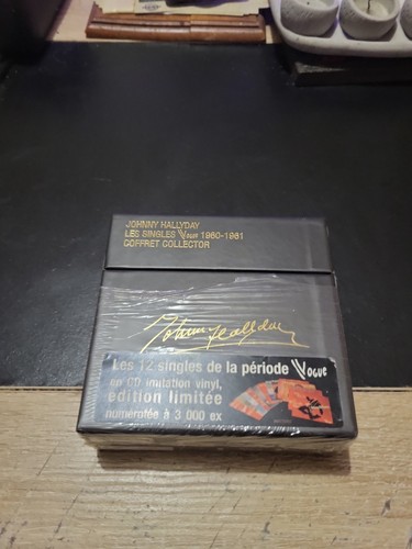 Johnny hallyday rare - hallyday, coffret
