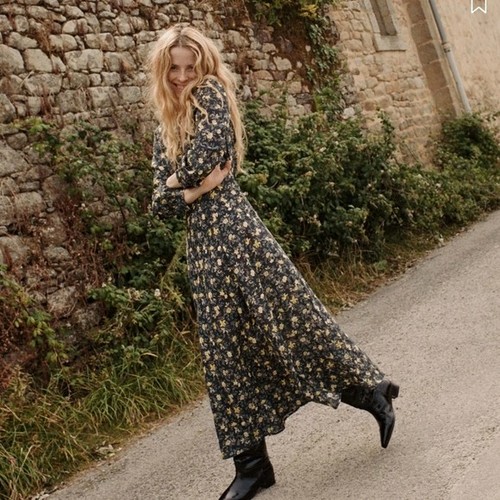Doen charleston noir robe - charleston,