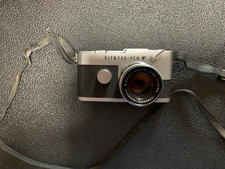Vintage Olympus Pen F Camera w/Case