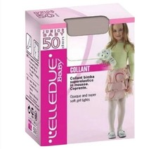 Collants Junior 1-3 ans 50 Den Elledue Baby fille opaques et ultra doux