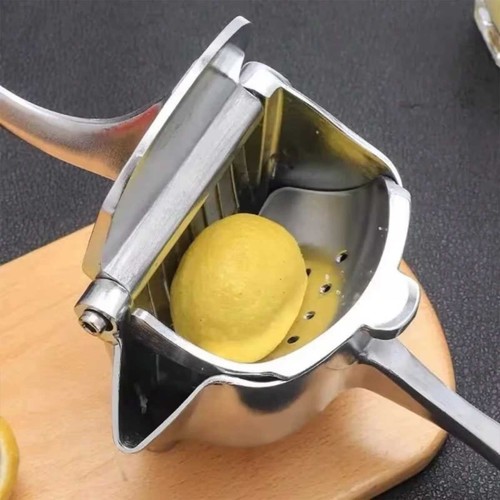 Hand operated fruit press - hand,