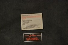 ₪PAS DE JEU₪ Notice de Gameboy - Tetris - FAH sans couverture