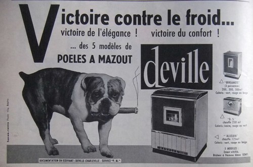 Publicité presse 1962 poele - publicitÉ,