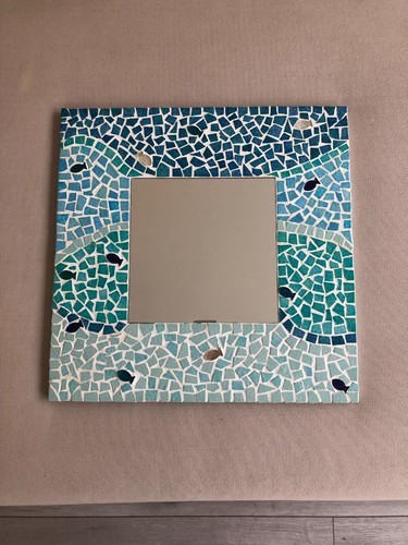 Miroir mosaïque décor - en,
