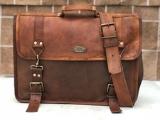 Handmade Sac Besace Cuir Homme