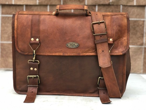 Handmade sac besace cuir - cuir, homme