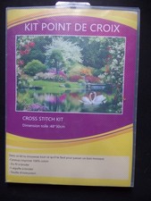 § kit complet canevas Paysage