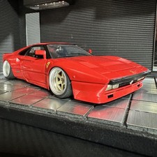 Hot Wheels 1/18 Ferrari 288 GTO Diecast Custom Low Profile Wheels