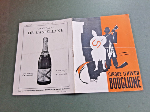 1949 nov paris programme - nov.,