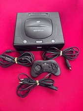 Console Sega Saturn noire +