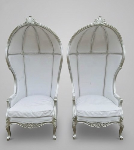 Paire fauteuils apparat - fauteuils, d’apparat